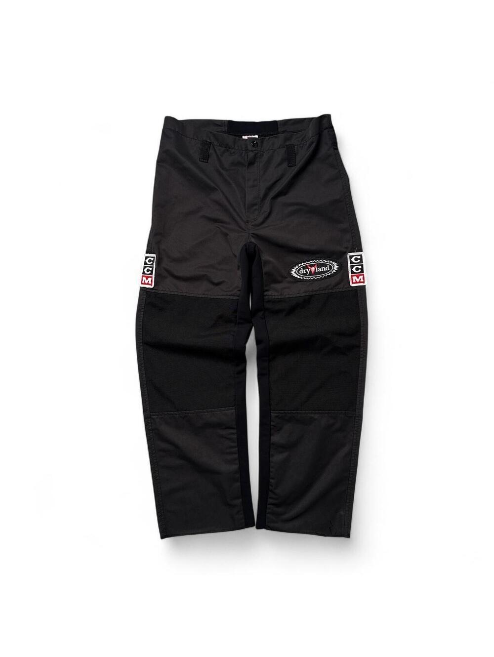 Y2K CCM Hockey Dry Land Black 00s Pants